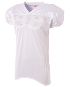 A4 N4242 Adult Nickleback Tricot Body w/ Double Dazzle Cowl And Skill Sleeve Football Jersey