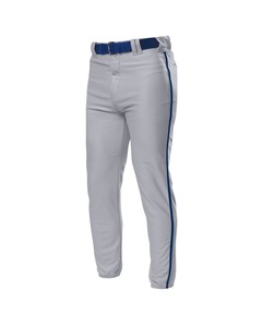 A4 N6178 Pro Style Elastic Bottom Baseball Pants