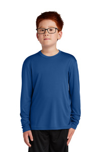 Sport-Tek YST350LS Youth Long Sleeve PosiCharge ® Competitor™ Tee