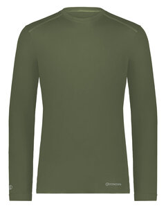 Holloway 222138 Adult Essential Long Sleeve T-Shirt Powered By Coolcore