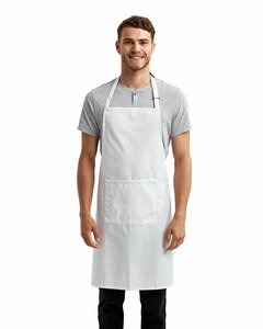 Artisan Collection by Reprime RP154 Unisex 'Colours' Recycled Bib Apron with Pocket