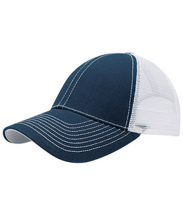 Mega Cap 7641 Heavy Cotton Twill Trucker Cap