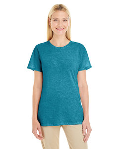 Jerzees Ladies Snow Heather Jersey V-Neck T-Shirt, Product