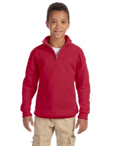 Jerzees 995Y Youth NuBlend ® 1/4-Zip Cadet Collar Sweatshirt