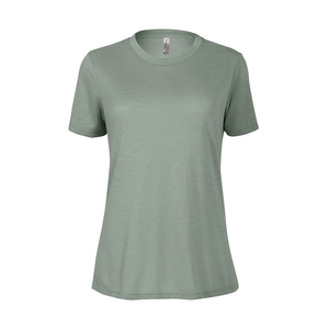 Platinum P512S Ladies Slub Short Sleeve Crew Neck Tee