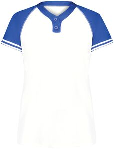 Augusta Sportswear AS6918 Girls Cutter+ Henley Jersey