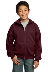 Port & Company PC90YZH Youth Core Fleece Full-Zip Hooded Sweatshirt