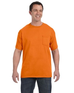 Hanes H5590 Authentic-T ® 100% Cotton T-Shirt with Pocket