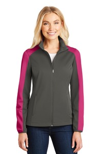 Port Authority L718 Ladies Active Colorblock Soft Shell Jacket