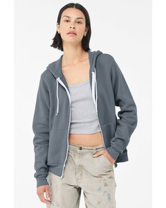 Bella + Canvas 3739 Unisex Sponge Fleece Full-Zip Hooded Sweatshirt