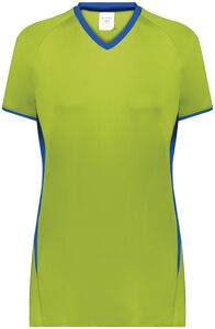 Augusta Sportswear 6916 Girls Cutter+ V-Neck Jersey