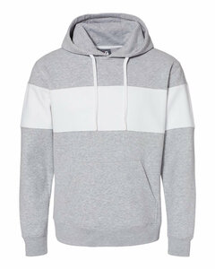 J America 8644 Men's Varsity Pullover Hooded Sweatshirt