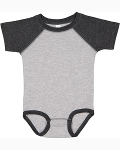 Rabbit Skins RS4430 Infant Baseball Bodysuit