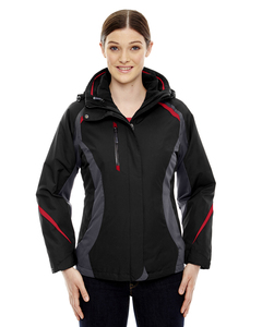 North End 78195 Ladies' Height 3-in-1 Jacket with Insulated Liner