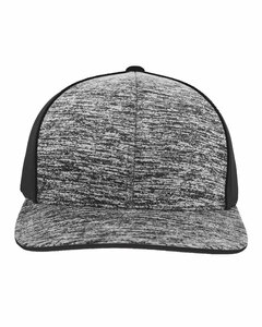 Pacific Headwear 106C Aggressive Heather Trucker Snapback Cap