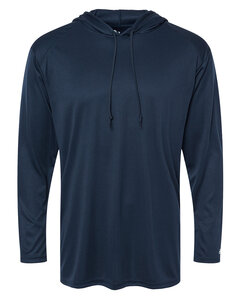 Badger Sport 4105 B Core L/S Hood Tee