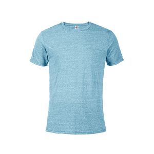 Delta 14600L Delta Ringspun Adult Snow Heather Tee (new updated fit)