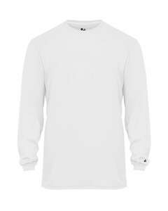 Badger Sport 2944 Tri Blend L/S Youth Tee