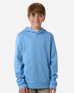 Team 365 TT400Y Youth Squad Hooded Tech Fleece Pullover