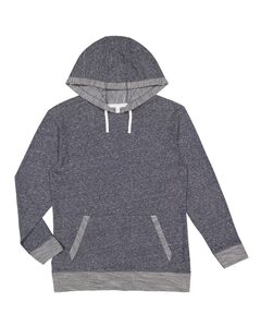 LAT 6779 Harborside Mélange French Terry Hooded Pullover