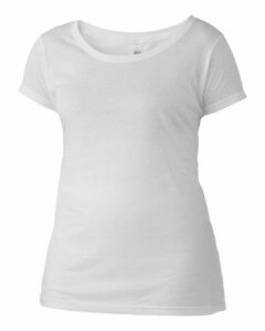 Tultex 0243TC Women's Poly-Rich Scoop Neck T-Shirt thumbnail
