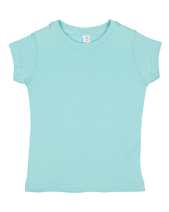 Rabbit Skins 3316 Toddler Girls' Fine Jersey T-Shirt