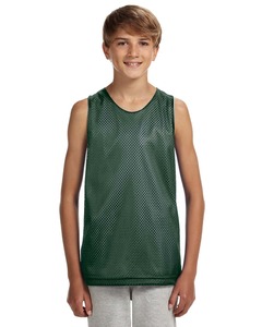 A4 N2206 Youth Reversible Mesh Tank