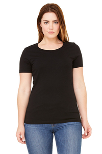 Bella + Canvas 6406 Women's Relaxed Jersey Short Sleeve Scoop Neck Tee