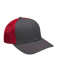 Adams PR102 Brushed Cotton/Soft Mesh Trucker Style Cap