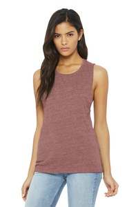 Bella + Canvas B8803 Women's Flowy Scoop Muscle Tank thumbnail