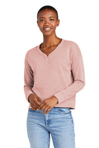 District DT1312 Women's Perfect Tri ® Fleece V-Neck Sweatshirt