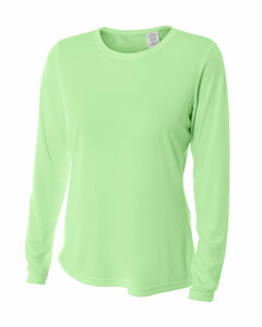 A4 NW3002 Ladies' Long Sleeve Cooling Performance Crew Shirt
