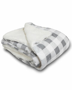 Alpine Fleece 8712 Micro Mink Sherpa Blanket