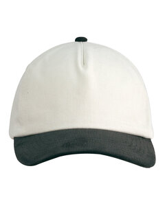 Big Accessories BA710 Two-Tone Corduroy Cap