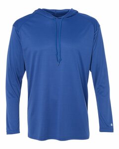 Badger Sport 4105 B Core L/S Hood Tee