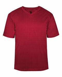 Badger Sport 4124 B Core V Neck Tee