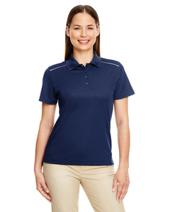 CORE365 78181R Ladies' Radiant Performance Piqué Polo with Reflective Piping