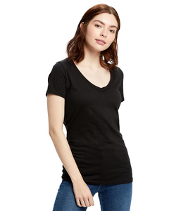 US Blanks US120 Ladies' Made in USA Short-Sleeve V-Neck T-Shirt