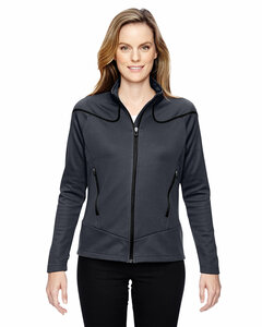 North End 78806 Ladies' Cadence Interactive Two-Tone Brush Back Jacket
