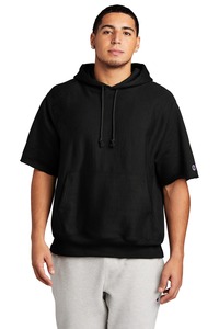 Champion S101SS Reverse Weave ® Short Sleeve Hooded Sweatshirt
