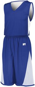Russell Athletic 5R6DLM Undivided Single Ply Reversible Shorts