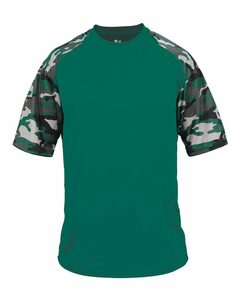Badger Sport 2141 Camo Sport Youth Tee