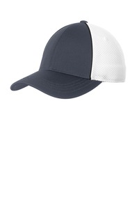 Sport-Tek STC29 Piped Mesh Back Cap