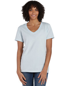 ComfortWash by Hanes GDH125 Ladies' V-Neck T-Shirt