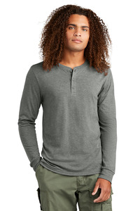 District DT145 Perfect Tri ® Long Sleeve Henley
