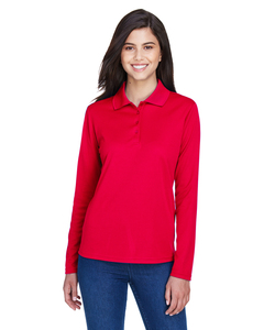 CORE365 78192 Ladies' Pinnacle Performance Long-Sleeve Piqué Polo