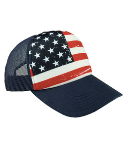 Mega Cap 6801F Usa Trucker Cap