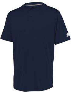 Russell Athletic 3R7X2M Performance Two-Button Solid Jersey