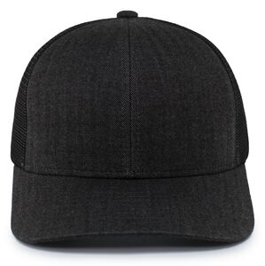 Pacific Headwear PH124 Herringbone Trucker Cap