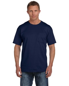 Fruit of the Loom 3931P Adult 5 oz. HD Cotton™ Pocket T-Shirt